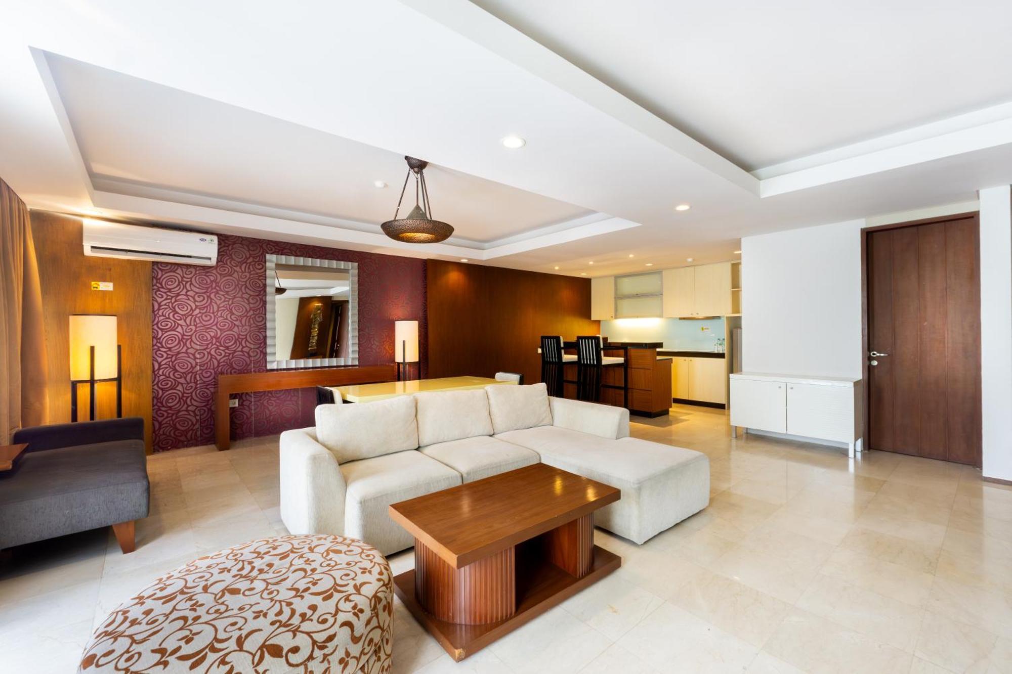 Le Grande Bali Hotell Uluwatu Exteriör bild A living room in a condominium