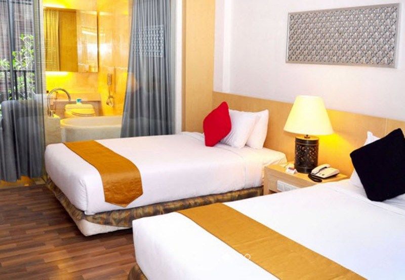 Le Grande Bali Hotell Uluwatu Exteriör bild Deluxe Room