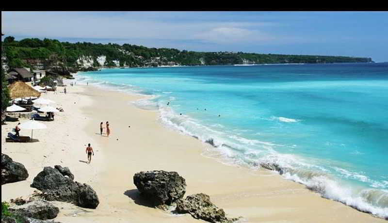 Le Grande Bali Hotell Uluwatu Exteriör bild Beach in Barbados