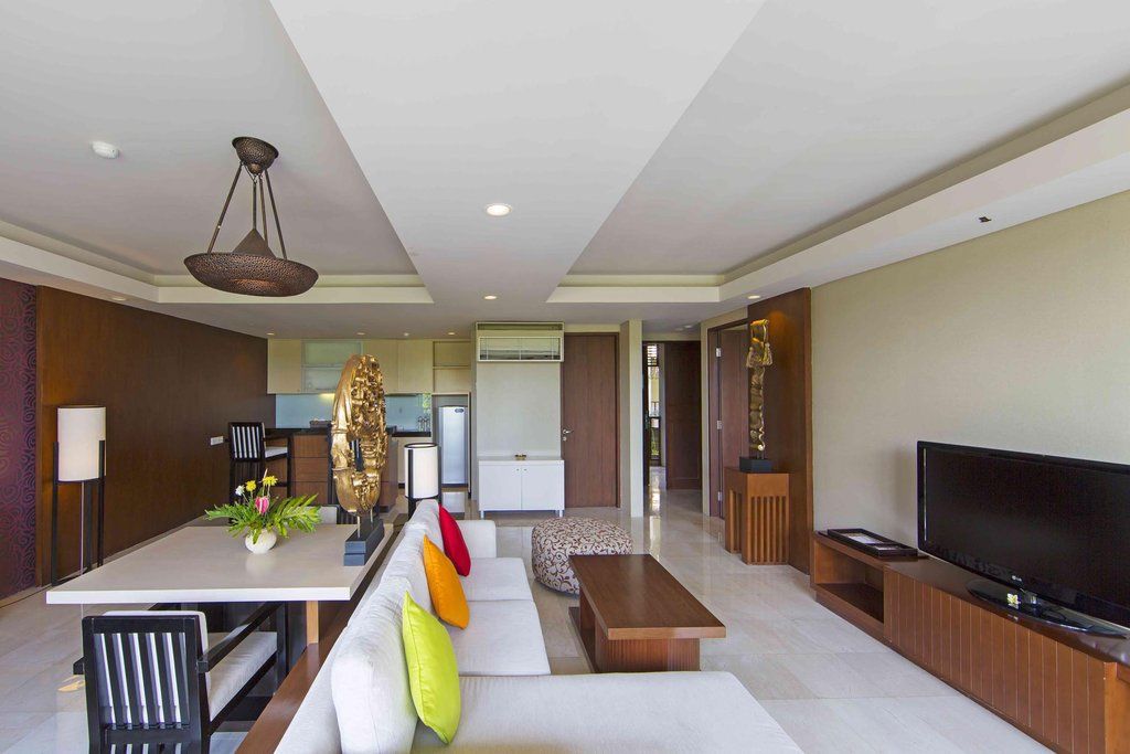 Le Grande Bali Hotell Uluwatu Exteriör bild A living room in a condominium