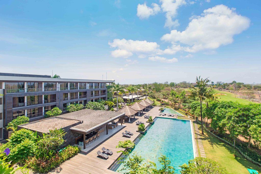Le Grande Bali Hotell Uluwatu Exteriör bild The Village